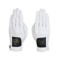 Genuine Malbon Golf Womens Snap Ball Marker Two-Handed Gloves WHTIE WOMAN