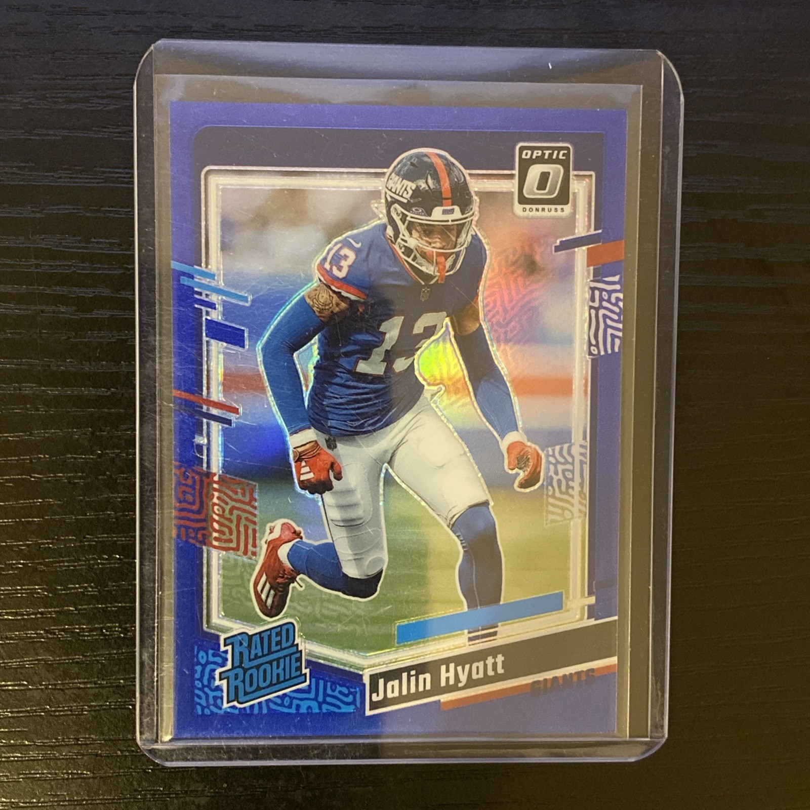 2023 Donruss Optic Jalin Hyatt Blue #/199 Rookie #279