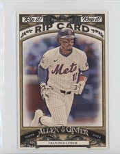 2024 Topps Allen & Ginter Boxloader Rip Cards Ripped Francisco Lindor b6y