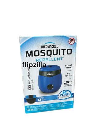Thermacell E55 Mosquito Repellent E-Series Rechargeable Repeller, Navy