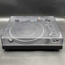 Vintage Hitachi HT-350 Direct Drive Turntable Powers Up - For Parts Or Repair