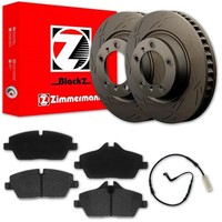 Zimmermann Sport Bremsscheiben 284Mm + BelÄGe Vorne Passend FüR BMW 1Er E81 E87