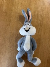 Vintage Bugs Bunny 1992 Plush Warner Bros. 24K Special Effects Mighty Star 20