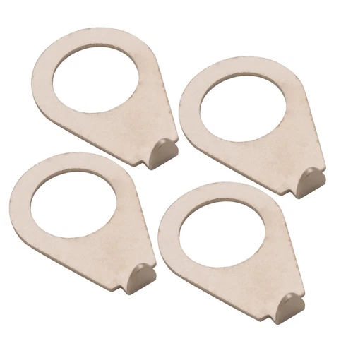 Les Paul Knob Pointer Set Steel Washers Knobs Pack of 4 Nickel or Gold