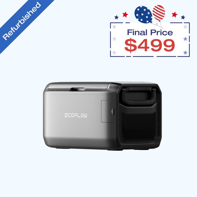 EcoFlow GLACIER Classic 35L Portable Fridge Freezer 43H Cooling Car Refrigerator