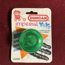 1994 Duncan Imperial YoYo Green 3269NP NOS Fun Toy Yo-Yo Made In USA VNTG