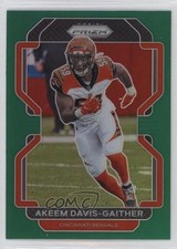 2021 Panini Prizm Green Prizm Akeem Davis-Gaither #275 13kb