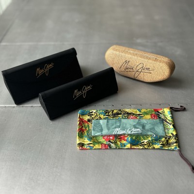 Maui Jim Sunglasses, Case and Cleaning Cloth. s-l400.jpg main image 2