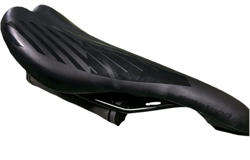 SCHWINN Cionlli schwarz Fahrrad Sattel Sitz Racing Streifen schmal Straße gepolstert - Bild 1 von 10