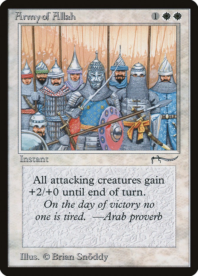 MTG Army of Allah(Dark) - Arabian Nights #002