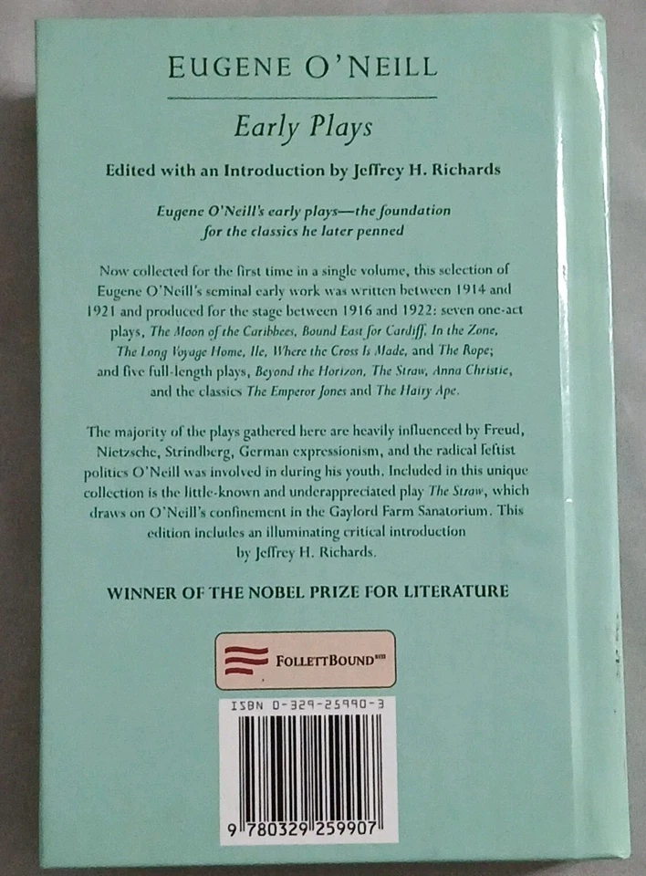 Early Plays (Penguin Twentieth-Century Classics) Hardcover by Eugene O'Neill - Image 2 of 4