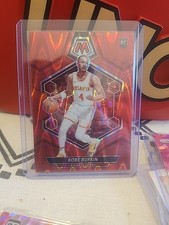 🔥Kobe Bufkin #201 2023-24 Mosaic Red Seismic RC 274/299  Hawks Non Auto Rookie 