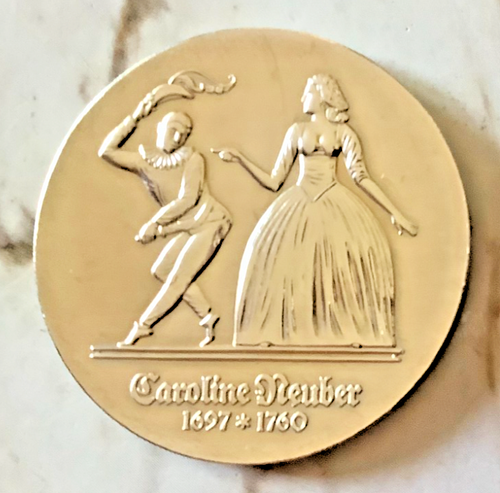 DDR Gedenkmünze 5 Mark Caroline Neuber