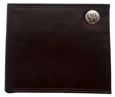 Kentucky Wildcats Genuine Leather Bifold Wallet with Concho by Enmon-New