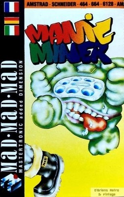 Manic Miner - M.A.D. - Mastertronic - Amstrad 464, 664, 6128