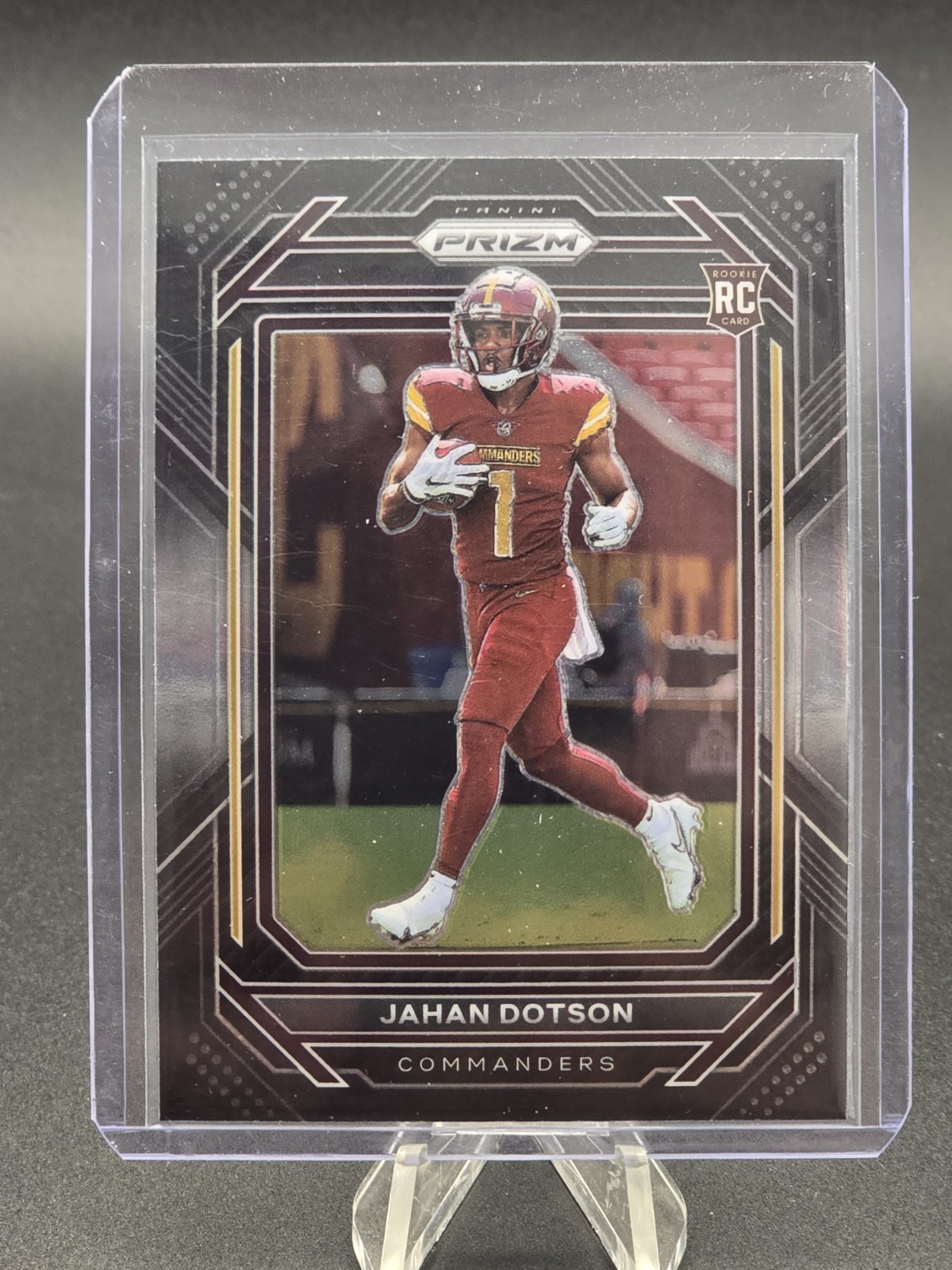 2022 Panini Chronicles - Prizm Black Jahan Dotson #PB-15 (RC)