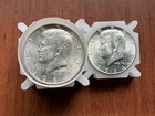 Roll 20 1964-D BU Kennedy Half Dollar Coins 90% Silver $10 Face Value w/tube — photo 7