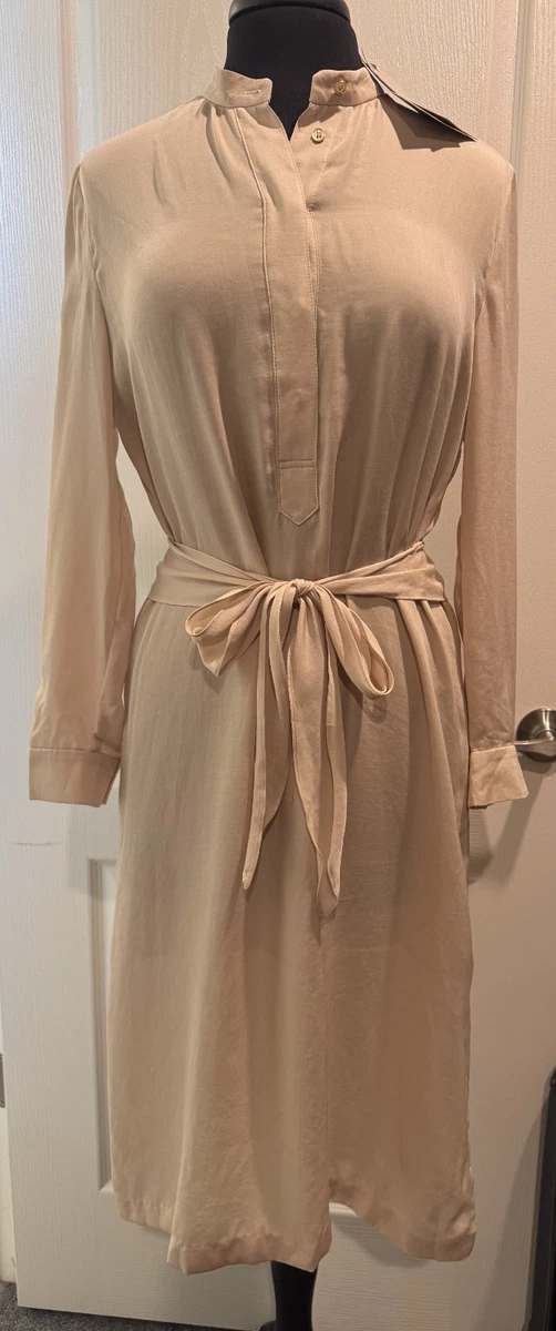 dress long sleeve design Dusty Pink Lace Tulle Sheer Long Sleeves Elegant Evening Prom Dress main image 0
