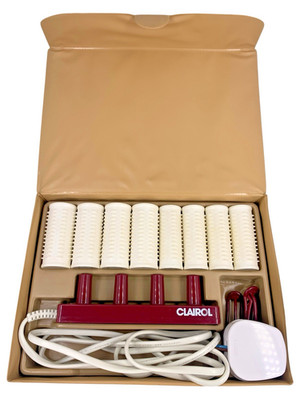 Vintage Clairol beheizbare Rollen 2 Minuten Haarsetter Reise Lockenwickler getestet + funktioniert