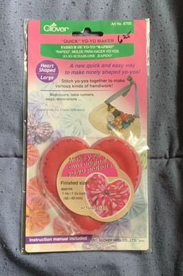clover yo yo maker heart 8705 NIP