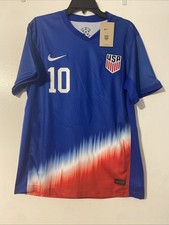 Nike Team USA Men’s Soccer #10 Christian Pulisic Jersey Men’s Sz M NWT