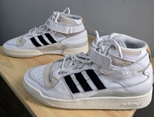 Mens Adidas Forum Mid x Ivy Park Men's Size 9 White Excellent Used Condition