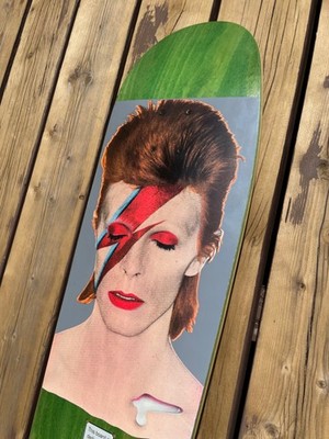 David Bowie jason lee skateboard deck prime heritage signed