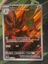 Scizor 205/197 Illustrazione Rara Carta Pokémon Fiamme Ossidiana TCG