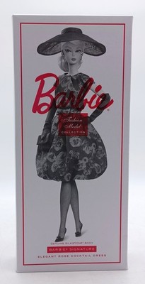 Elegant Rose Cocktail Dress Fashion Model Silkstone Barbie / Mattel FJH77, NrfB