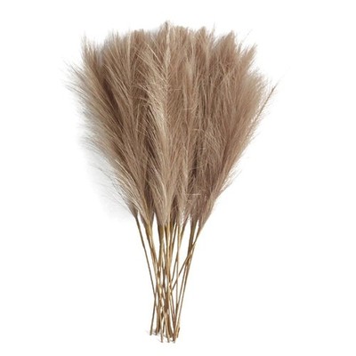 6PCS Artificial Pampas Grass Faux Reed Flowers Wedding Home Table Decor 