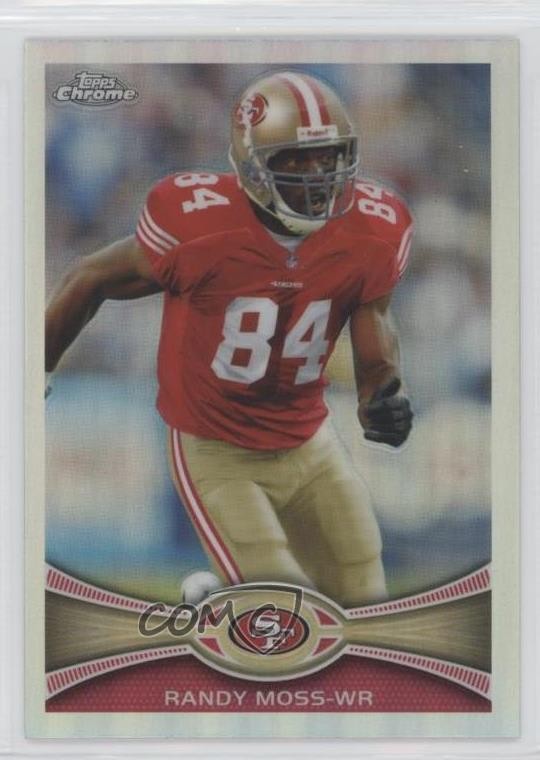 2012 Topps Chrome Refractor Randy Moss #32 HOF 04vb