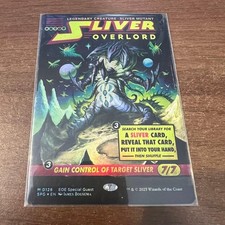 MTG Sliver Overlord Foil Card - Edge of Eternities - Near Mint Condition