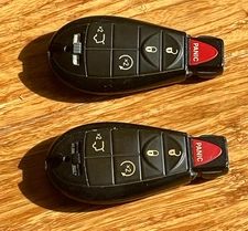 2x 2008 Jeep Grand Cherokee Limited Key FOB For Parts / Reprogrammed 05026309AF