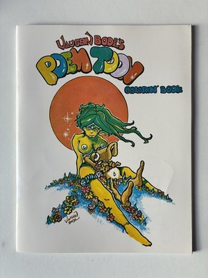 VAUGHN BODE'S POEM TOONS COLORIN BOOK LIMITED ED. SIGNED MARK BODE + SKETCH TMNT