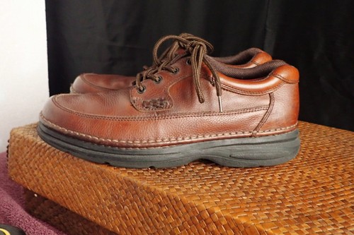 NUNN Bush Comfort Gel Men's 10.5 M Brown Leather Oxfords Lace-Up 83800 Excellent - Picture 7 of 16