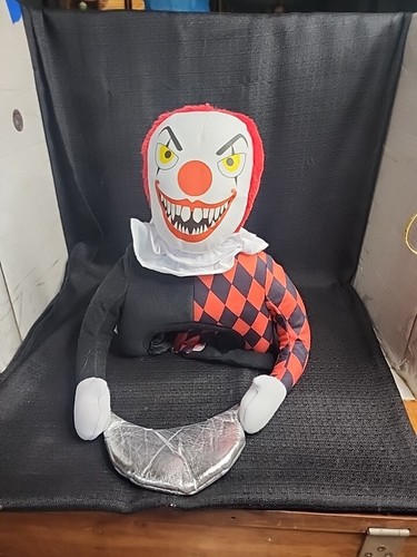 Killer Clown Walking Dog Costume Medium - Picture 4 of 8