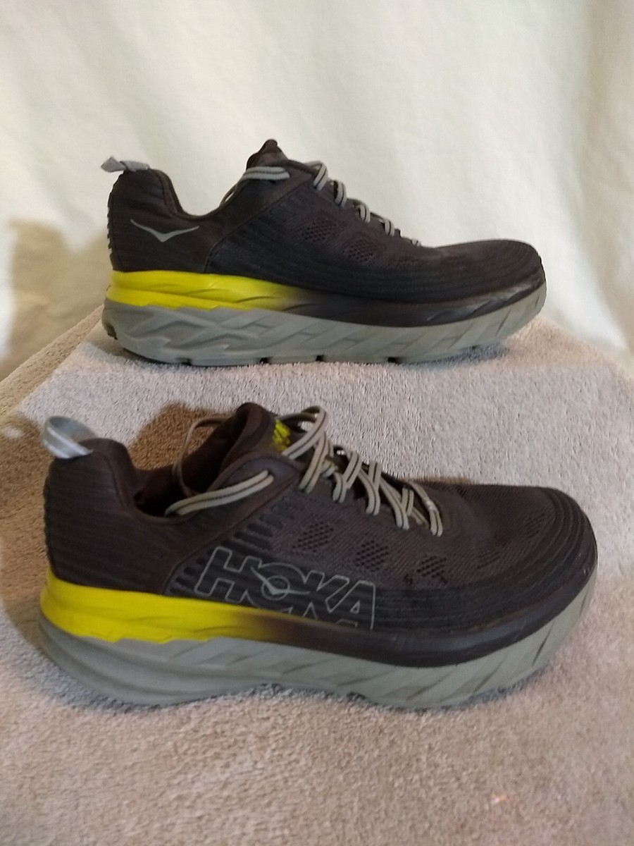 Hoka One One Mens Bondi Gray Running Shoes, Size: 10 #JC28+79