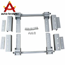 New Universal Super Heavy Duty Hidden Hinge Kit For 2 Doors