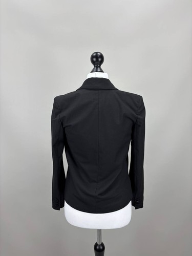 Blazer Mujer Yves Saint Laurent Uniforme Talla S/M Color Negro - Imagen 8 de 12