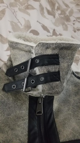 Tommy Hilfiger giacca aviatore uomo ecopelle shearling grande - Foto 4 di 13