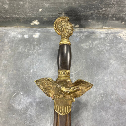 Outil cérémoniel de confrérie américaine, franc maçonnerie USA, objet de culte, - Photo 3/11