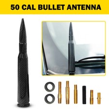 CARBON FIBER 50 CAL ANTENNA BULLET FOR FORD, DODGE&RAM F150 F250 F350 ANTENNA K
