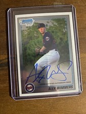 2010 1st Bowman Chrome Alex Wimmers Auto