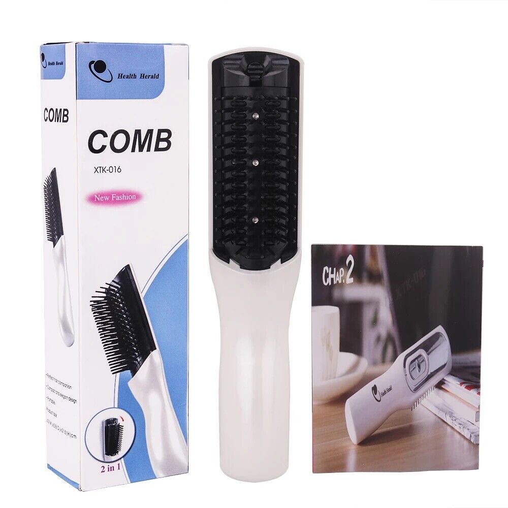Laser Hair Comb Loss Brush Grow Treatment Growth Therapy Massage Regrowth Kit | Electric Infrared Laser Hair Comb Anti-loss Hair Brush Growth Treatment Massage Kit Regrowth Laser Hair Comb Loss Brush Grow Treatment Growth Therapy Massage Regrowth Kit | Electric Infrared Laser Hair Comb Anti-loss Hair Brush Growth Treatment Massage Kit Regrowth