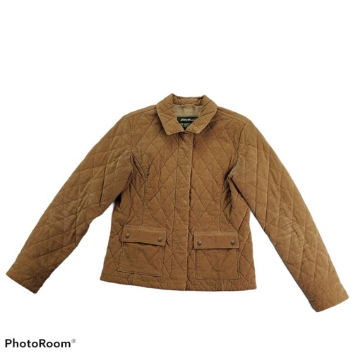 Eddie Bauer Corduroy Quilted Coat 
