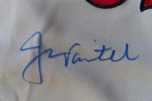 Vintage JASON VARITEK No 33 signed BOSTON RED SOX XL Baseball Jersey PSA AL43241 - Picture 4 of 7