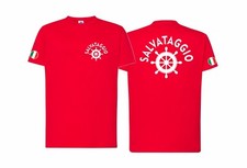 T-Shirt Maglietta Salvataggio Maglia Unisex Uomo Donna lifeguard bagnino M15