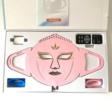 LED Red Light Therapy Skincare Face Mask 7 Co...
