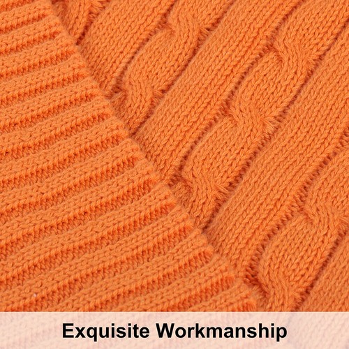 NTBAY 100% Cotton Blanket Weighted Warm Good Craftsmanship 14 Colors Throw Twin - Picture 56 of 108