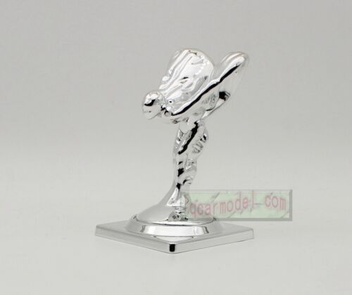 Rolls Royce Ornamento Mascota RR Resina/Metal Modelo Decoraciones Color Plata - Imagen 10 de 16